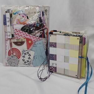 Eclectic Junk Journal 4, Handmade Recycled Journal, Mixed Media Journal